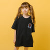 ヘッドホンプリントオーバーサイズTシャツ