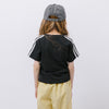 サイドラインロゴプリントTシャツ