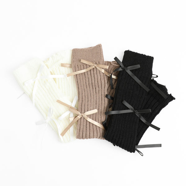 ミニリボンレッグウォーマー