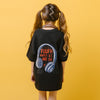 ヘッドホンプリントオーバーサイズTシャツ