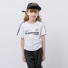 サイドラインロゴプリントTシャツ
