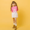 ロゴプリントグラデーションオーバーサイズTシャツ