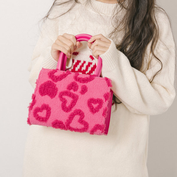 【2way】ハートスクエアバッグ