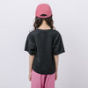【2点セット】リボンプリントオーバーサイズTシャツ＋カラーストレートパンツ