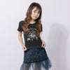 マルチプリント配色メロウTシャツ