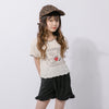 マルチプリント配色メロウTシャツ