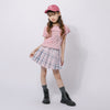 マルチプリント配色メロウTシャツ