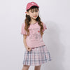 マルチプリント配色メロウTシャツ
