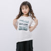 【綿100％/吸水速乾】モノクロフォトプリントTシャツ