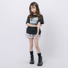 【綿100％/吸水速乾】モノクロフォトプリントTシャツ