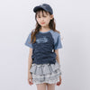 【綿100％/吸水速乾】プラネットロゴギャザーラグランTシャツ
