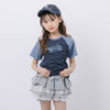 【綿100％/吸水速乾】プラネットロゴギャザーラグランTシャツ