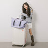 【2way】キャリーケースにつけられるキルティング大容量バッグ