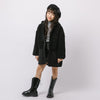 アシンメトリーカットロングブーツ