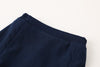 刺繍デザインカラーブラウス＋【インナーパンツ付】リボン台形スカート