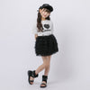 フロントロゴプリントドットTシャツ