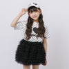 フロントロゴプリントドットTシャツ