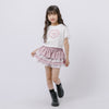 【CHIPIE/シピ】"ふわっと広がる"レースツーティアフリルショートパンツ