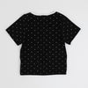 レイヤードライクポルカドットリボンTシャツ