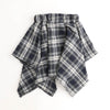 【2点セット】ロゴトレーナー＋チェックスカート
