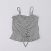 フロントギャザーキャミソール