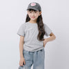 サイドギャザークロップドパールTシャツ