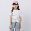 サイドギャザークロップドパールTシャツ