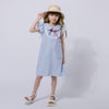 パイピングリボンストローハット