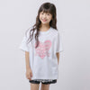 ハートテキストロゴプリントTシャツ