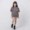 フラワープリントオーバーサイズTシャツ