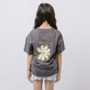 フラワープリントオーバーサイズTシャツ