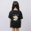 フラワープリントオーバーサイズTシャツ