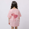 バックハートバルーンデザインTシャツ