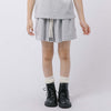【2点セット】フロントロゴプリントフレンチスリーブトップス＋フレアショートパンツ