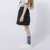 【2点セット】フレンチロゴプリントリボンTシャツ＋カーゴミニスカート