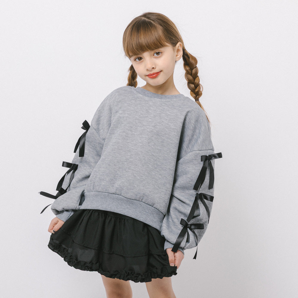 サイドリボンデザイントレーナー|子供服・キッズファッション通販