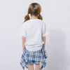 【2点セット】ロゴプリントTシャツ＋巻きシャツ風スカート