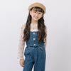 【2点セット】フロントボタンデザインビスチェ＋ストレートパンツ