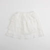 【2点セット】デニムサイドギャザーフレンチスリーブシャツ＋ティアードスカート