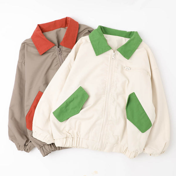 配色カラージャケット