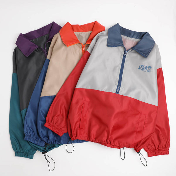 【POLAROAD/ポーラロード】配色アノラックジャケット