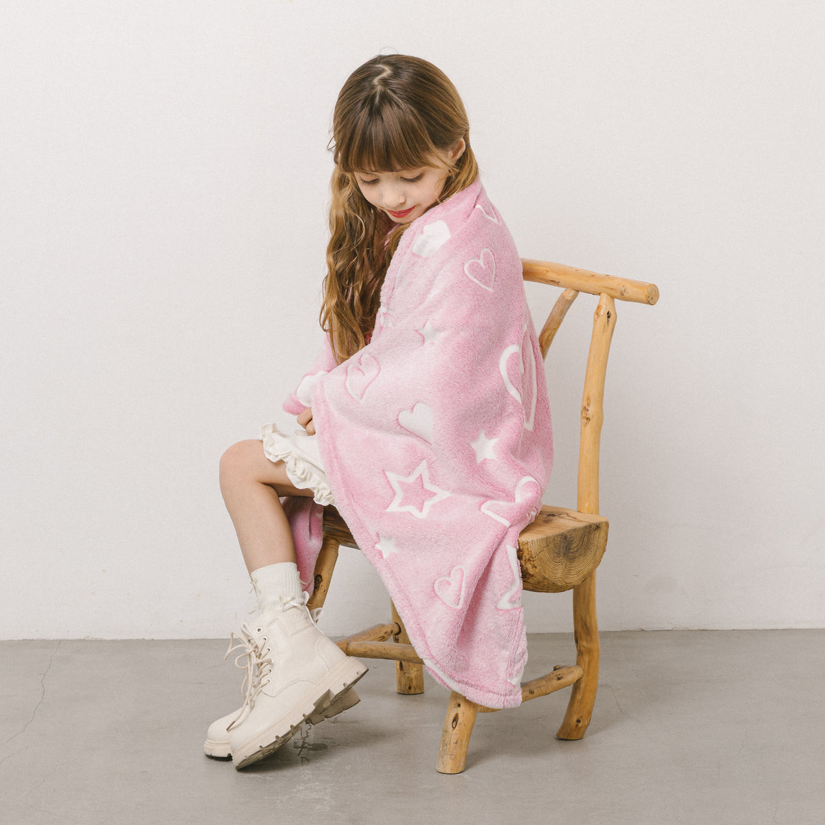 ファンシーロゴデザインブランケット|子供服・キッズファッション通販