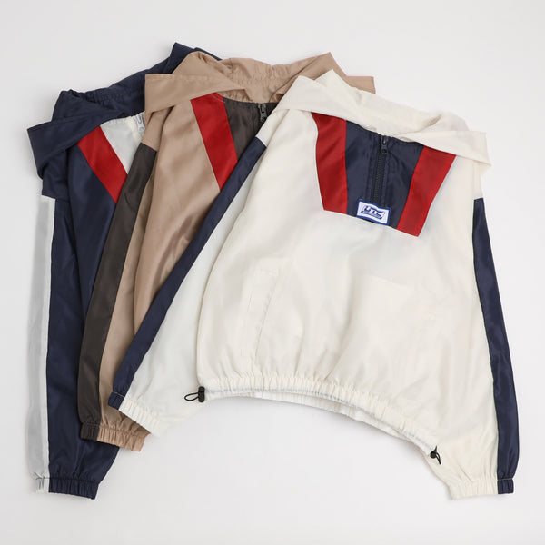 【U.TRACK/ユードットトラック】バックロゴアノラックジャケット