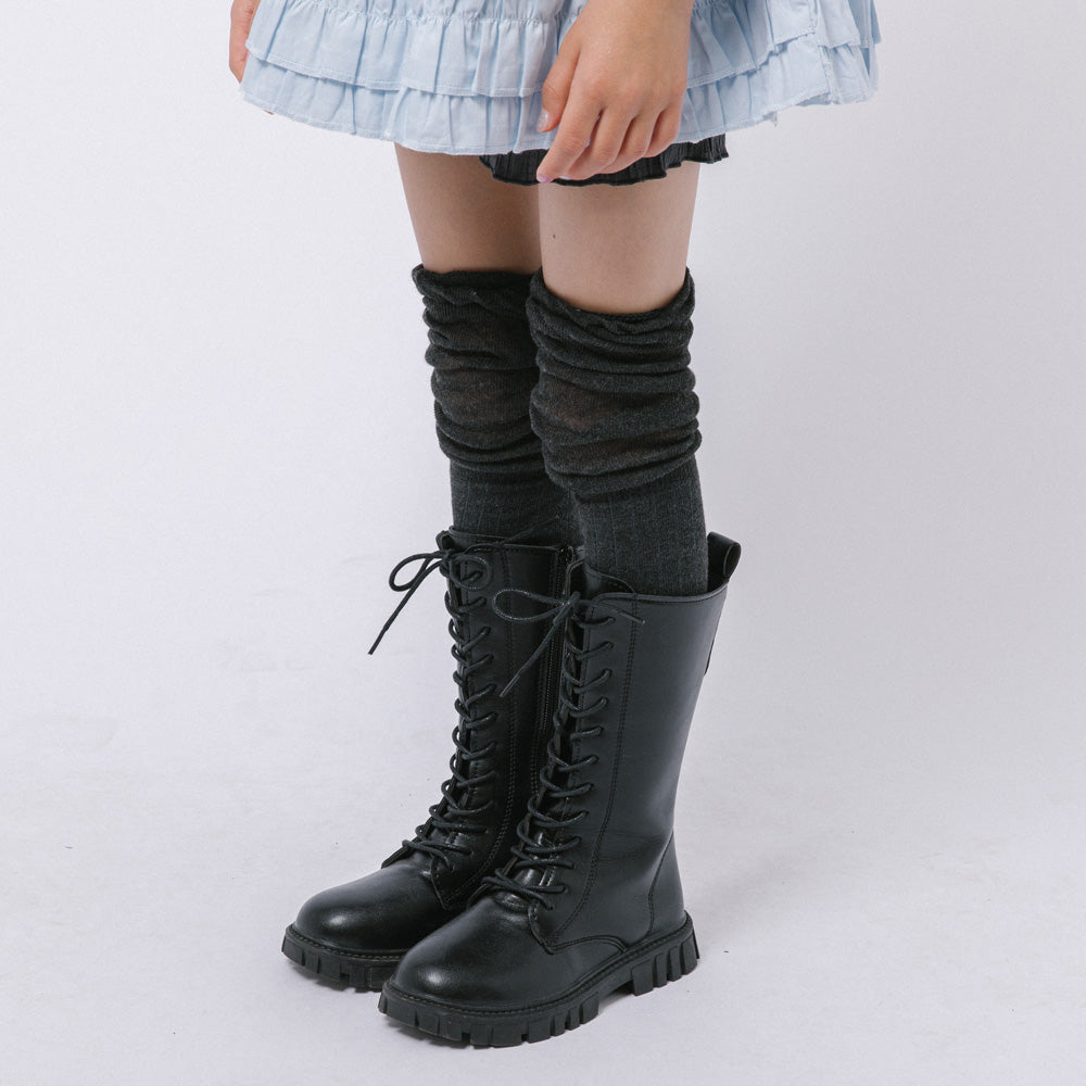 3足セット】切り替えニーハイソックス|子供服・キッズファッション通販