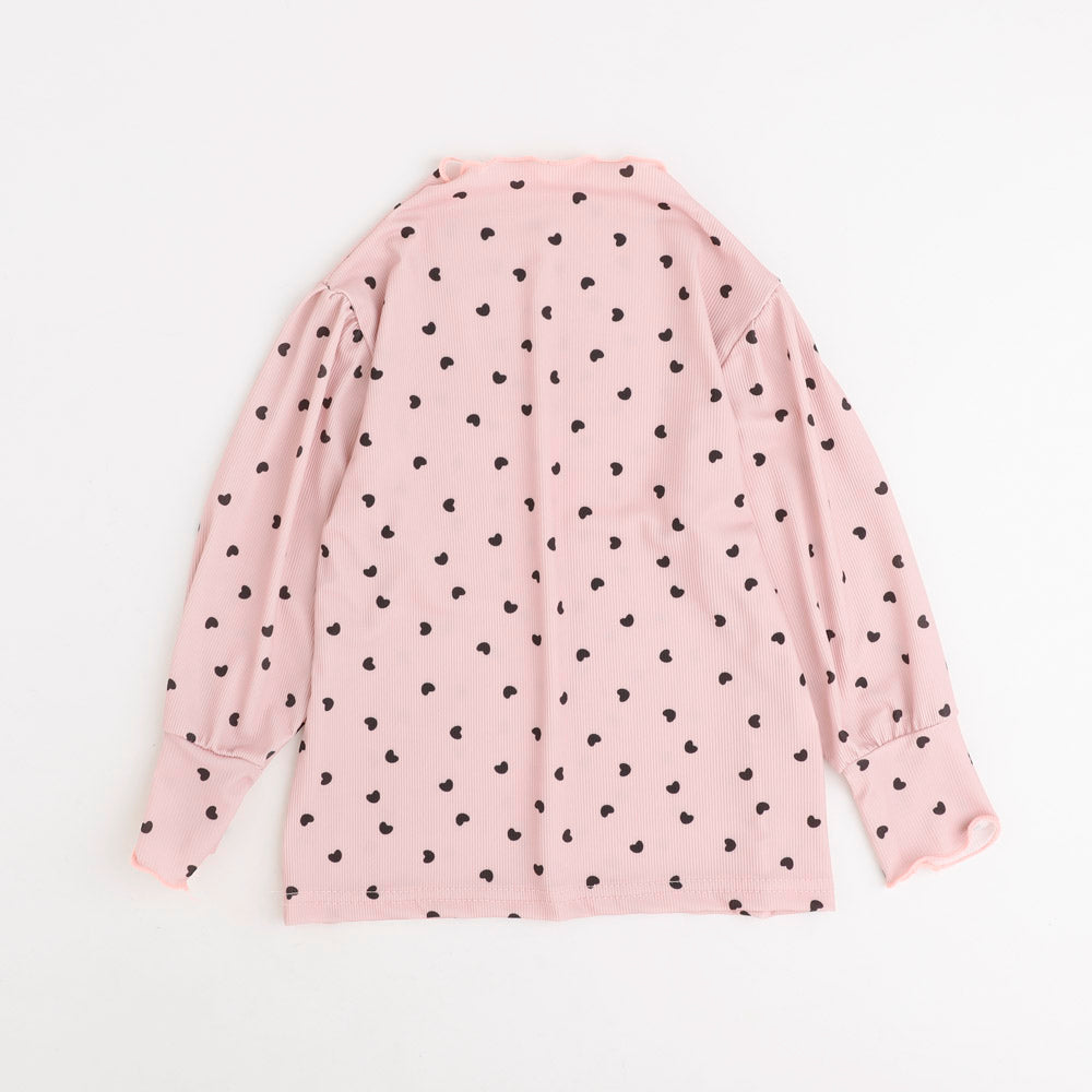 ミニハートドットメロウトップス