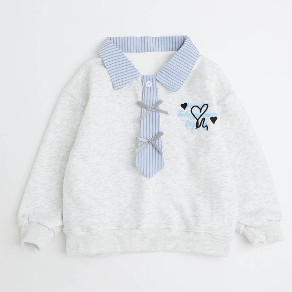 タイドッキングワンポイントロゴトレーナー