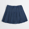 【インナーパンツ付き】デニムプリーツスカート