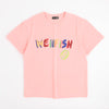 オーバーサイズイラストロゴプリントTシャツ