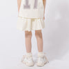 【2点セット】ナンバーロゴプリントTシャツ＋プリーツスカート