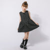 フロントリボンミニドットフレアワンピース